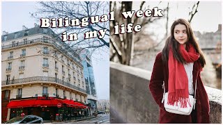 Bilingual VLOG: a week in my life in Paris, France speaking 3 languages ☕️