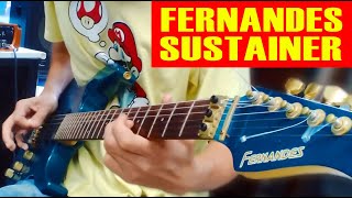 Guitar Diary, day 238, Fernandes  FR-85S, w/ Sustainer