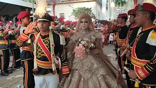 TRADISI MANTEN ADAT MADURA.ANTRAKSI PEDANG PORA.RESEPSI PERNIKAHAN MAHFUD HASANUDDIN&AINUL LU'LUAH