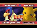 BGW 38 Top 8 - MegaXmas (Falco) Vs. Okameed (Pikachu) SSBM Melee Tournament