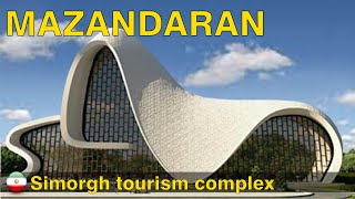 MAZANDARAN iran 2021 | Walking in Simorgh tourism complex | محمود آباد | سرای گردشگری سیمرغ