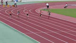 ㉖女子中学1年100m7組目 第31回足立ジュニア陸上競技大会1日目20240928