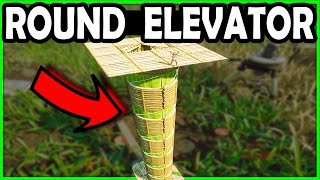 Round Bounce Web Elevator in Grounded