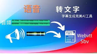 音頻转文字！实时音频转文字，完全免费开源的AI软件！支持 Windows、macOS、Linux