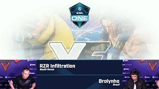 Infiltration (Nash) vs Brolynho (Necalli) - Brooklyn Beatdown 2016 - Top 32 Winner's