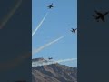 アメリカ空軍サンダーバーズ！本拠地ネリス空軍基地での最高の瞬間。fantastic thunderbirds delta break out