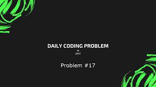 Daily Coding Problem - Problem 17 (Longest Absolute File Path)