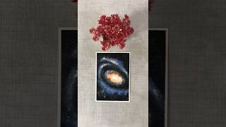 Painting a Stunning Galaxy | galaxy | art | acrylic | painting #art #space #galaxy #painting