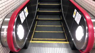 南北線麻布十番駅改札外エスカレーターその２_escalator Tokyometro NanbokuLine Azabu-zuban ST. Tokyo