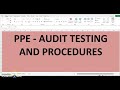 HOW TO AUDIT PROPERTY, PLANT AND EQUIPMENT - Practical approach for auditing PP&E