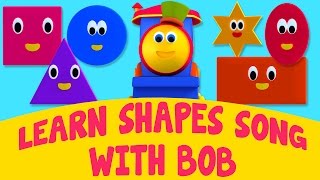 Bob The Train - Learn Shapes Song With Bob | Shapes Song | Adventure with Shapes Bob the train