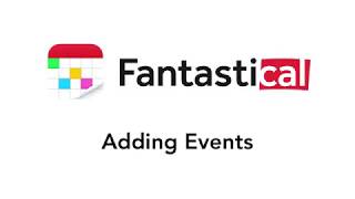 Fantastical - Adding Events