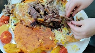 Middle Eastern Lamb Pilaf Recipe | How To Make Rice Pilaf With Raisins