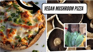 Vegan Portobello Pizza  | Studio Vegan