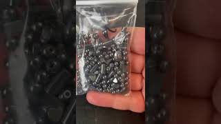 Bag of hematite beads. These are real hematite, non-magnetic. All different shapes in here!