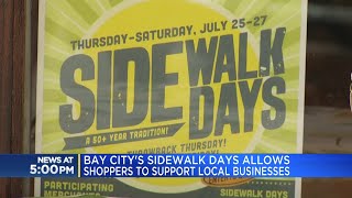 Bay City's Sidewalk Days allows shoppers to support local businesses