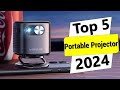 ✅Top 5 Best Portable Projector in 2024 | Best Portable Projector Review