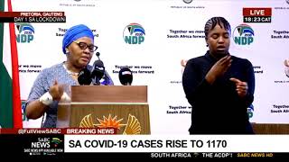 COVID-19 Lockdown Update I Defence Minister Nqakula explains SANDF deployment