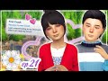 she has her FIRST LOVE! (First Crush Mod)💕💘 SIMS IN BLOOM CHALLENGE!💜Lavender #21