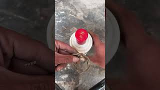 Bottle knot tying method