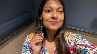 Plum Twist \u0026 Go Matte Lipstick 132 Perky Pink bareskin lipswatch unboxing review \u0026 first impression