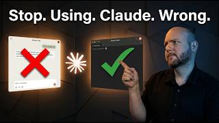 Stop Using Claude Chat. Do This Instead.