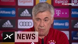 Carlo Ancelotti über Julian Draxler, Uli Hoeneß und Philipp Lahm | FC Bayern - VfL Wolfsburg