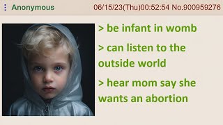 Anon nearly got aborted - 4chan greentext stories