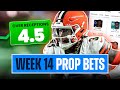 Top 10 NFL Week 14 Player Prop Bets, Picks and Predictions (2024)