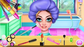 Princess Gloria Makeup Salon - Frozen Beauty Makeover Games - skin care spa