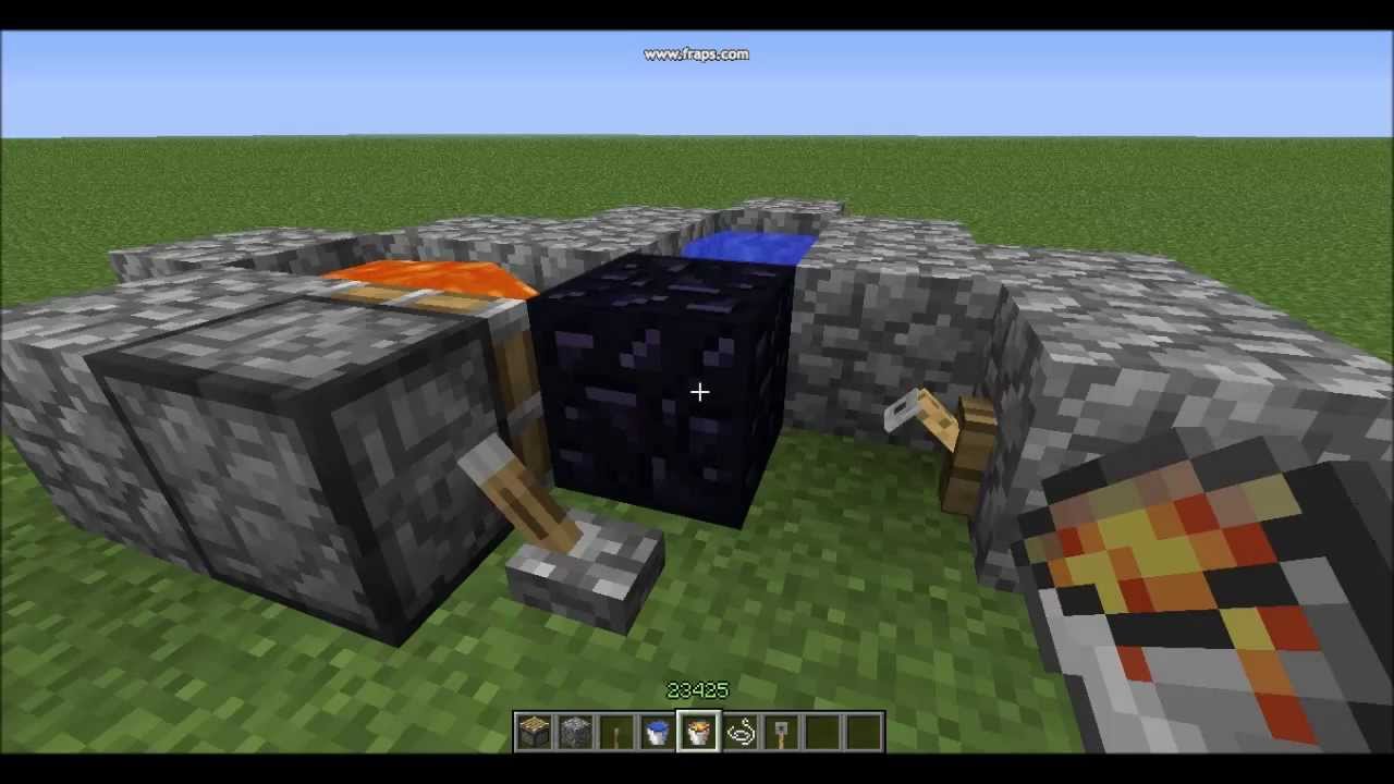 How To Make An Infinite Obsidian Generator