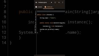 Types of variables in java / Local variable vs Instance variable #javacoding @brightbesteducation