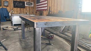 Custom Welded Christmas Table