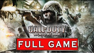 CALL OF DUTY WORLD AT WAR Gameplay Walkthrough FULL GAME [1080p PC] - No Commentary