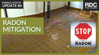 Stop Radon Leaks. Luxury Home Radon Mitigation! Whistler Emerald Estates Construction Update #6