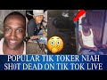 Popular tik toker NIAH Sh0t de@d n live while playing match / Another tik toker set him up