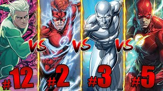 Who's Really the Fastest Hero in All of Comics? | Ranking Fastest Heroes From Slowest to Quickest