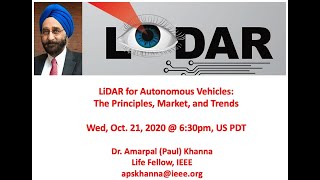 LiDAR for Autonomous Driving: The Principles, Market, and Trends - Oct. 2020