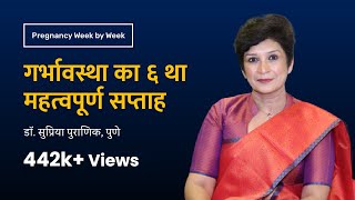 गर्भावस्था का छठवां सप्ताह | Pregnancy week by week - 6th week | Dr. Supriya Puranik, Pune