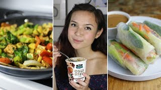 What I Eat in a Day - Vegan Fitness