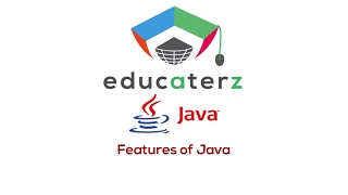 Java Programming Tutorial - 2 Features of Java