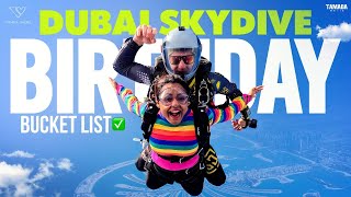 Dubai Skydive Birthday Bucket List || Vithika Sheru || EP - 196