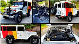 Toyota Land Cruiser FJ-40 (1984) Detail Review || Fully Modified 4×4 Off Road Jeep || Pak Rides