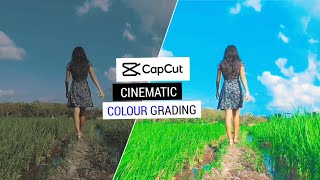 Capcut Cinematic Colour Grading | Capcut Hindi Tutorial | Video Colour In Capcut Video Editor