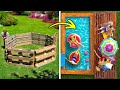 SWIMMING POOL OUT OF WOODEN PALLETS! | Giant Crafts For Your Backyard And Miniature Gifts