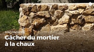 Gâcher Du Mortier à la Chaux | Bricolage