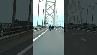 【しまなみ海道からの瀬戸大橋バイクツアー】単車好き集めてバイク旅  #Shorts