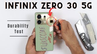 reality of VEGAN Leather - Infinix Zero 30 5G Durability & Water Test !
