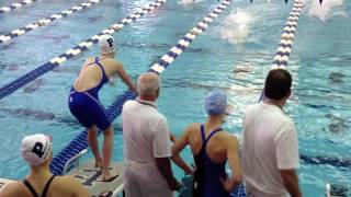 2016 NYSPHSAA State Championship Finals 200 free relay Pittsford S'Women