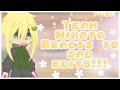 •Team Minato reacts to the future• -sad edits- ~Read description~